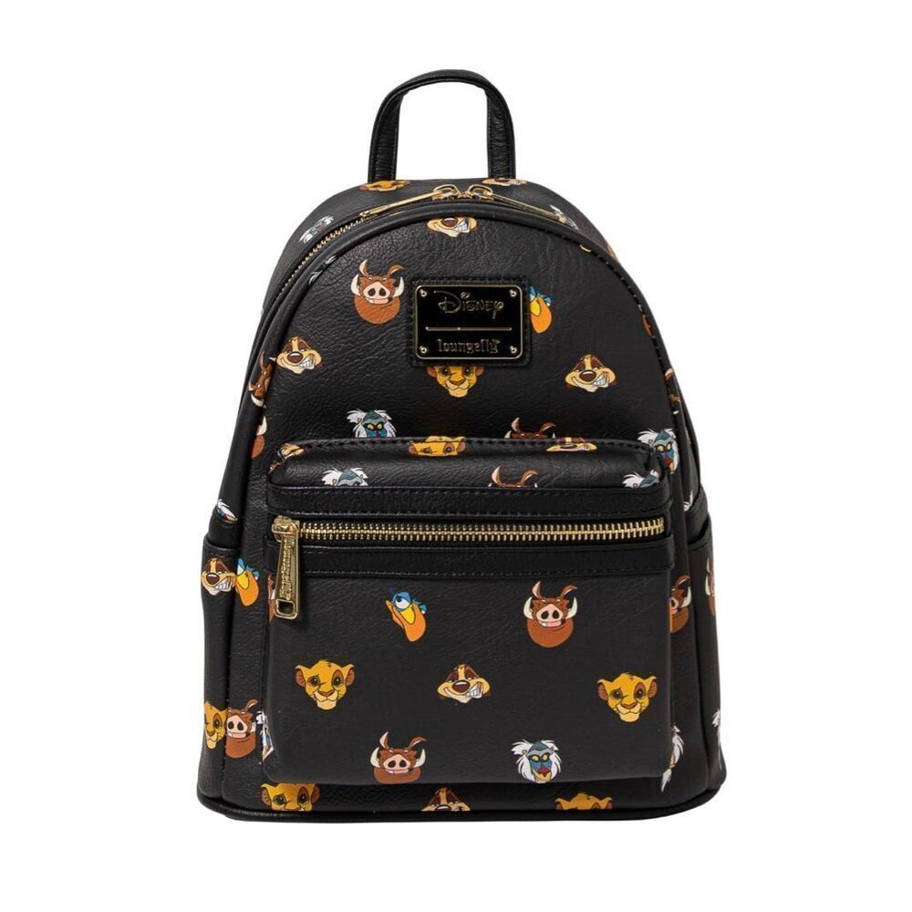 NEW Loungefly Collection Lounge Exclusive Lion King Black Mini Backpack 1